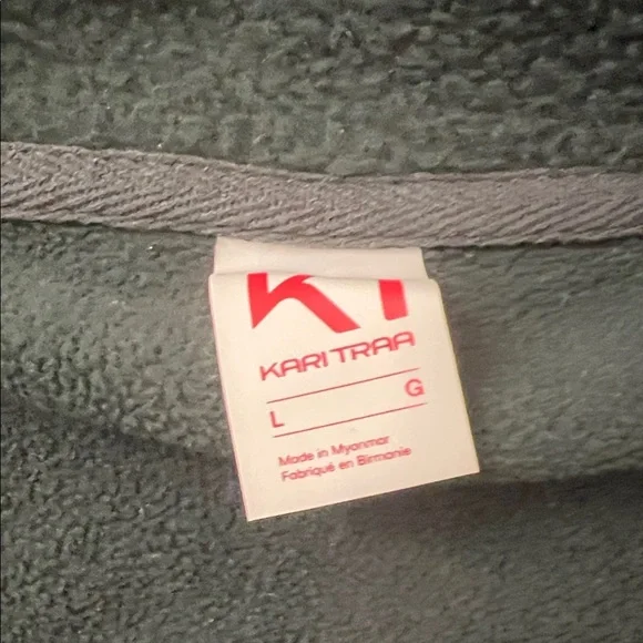 Kari Traa Green Fleece Jacket - Picture 2 of 3